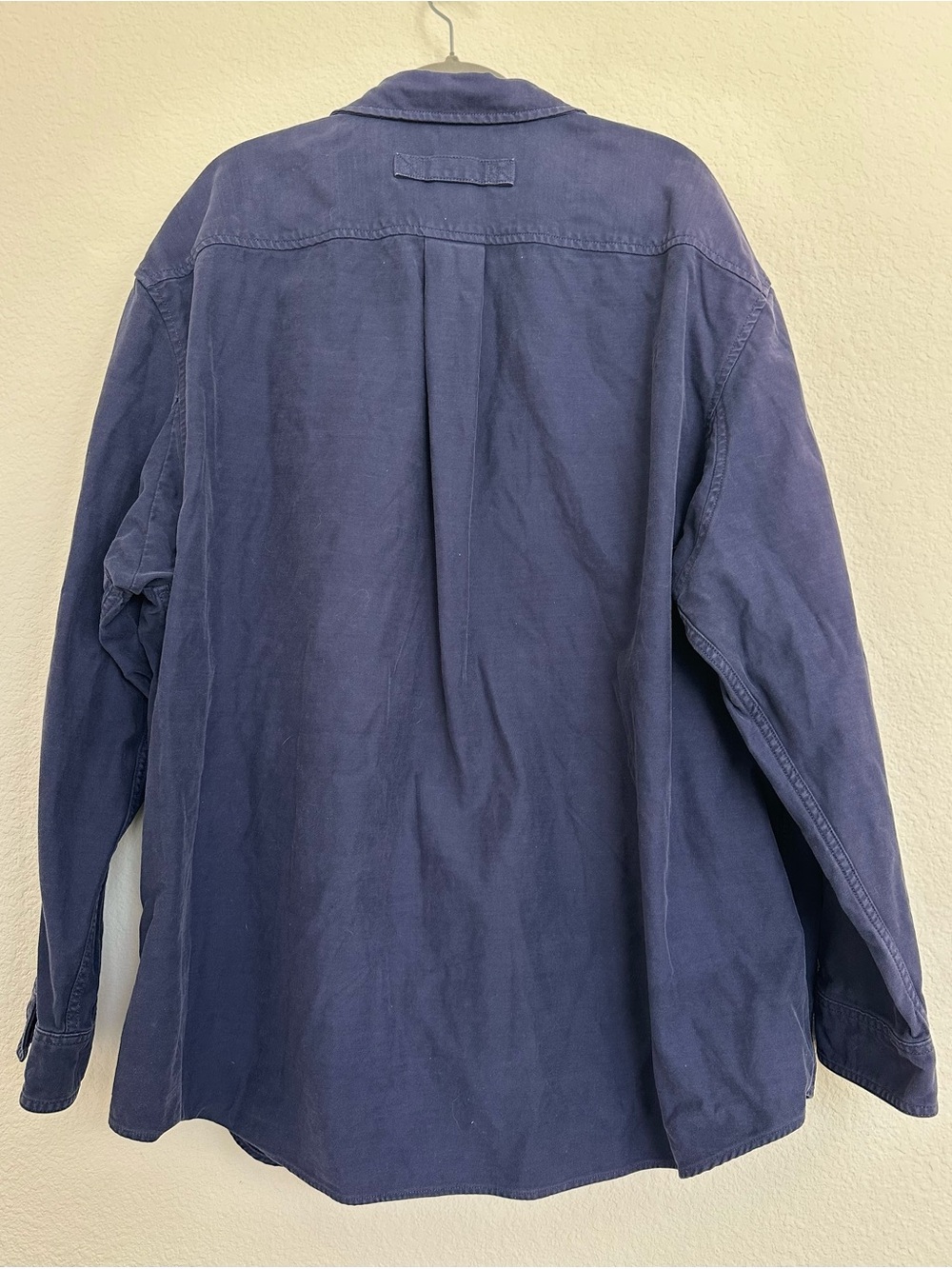 Duluth Trading Co Men 2XL Heavyweight Cotton Work Shirt Forest Green Long Sleeve - Picture 10 of 10